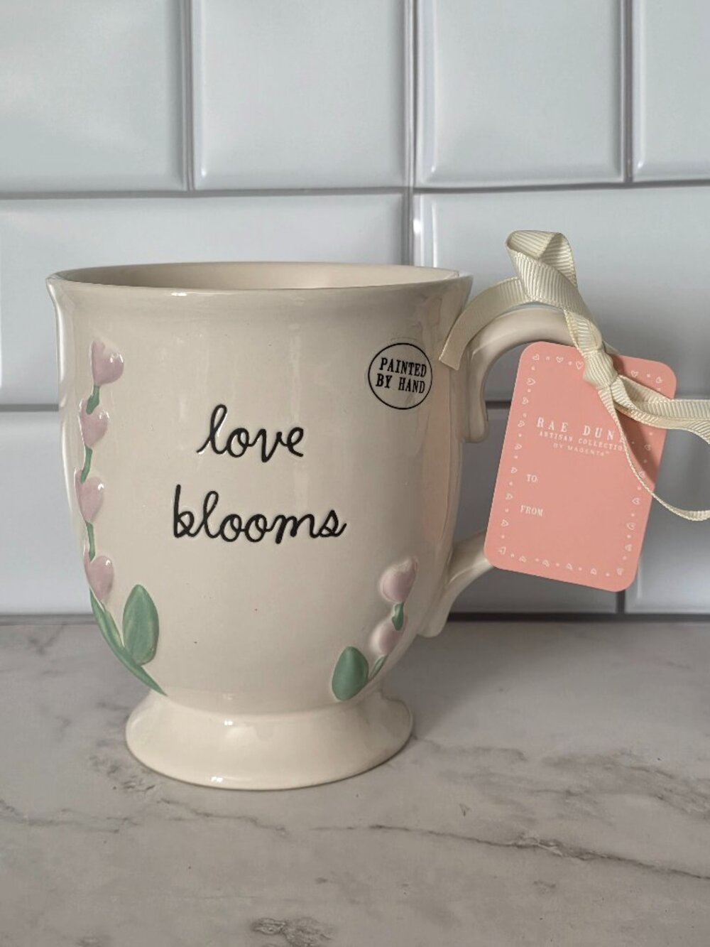 Rae Dunn "love blooms" Mother's day or Bride to Be NWT